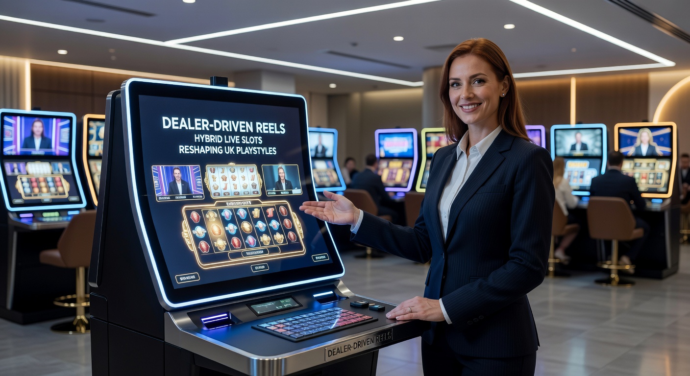 UK players on mobile devices engaging with live dealer-driven slot sessions, showing chat overlays and real-time spins