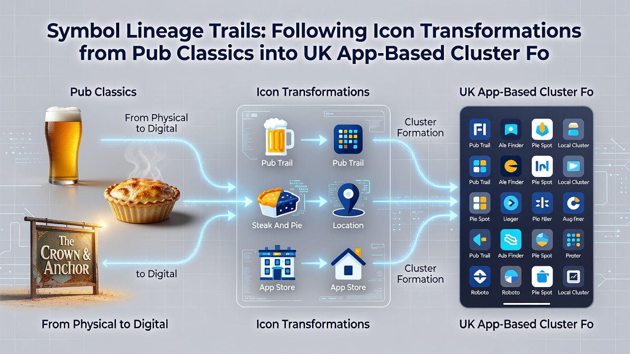 Mobile slot interface showing cluster symbols with lineage trails connecting classic icons